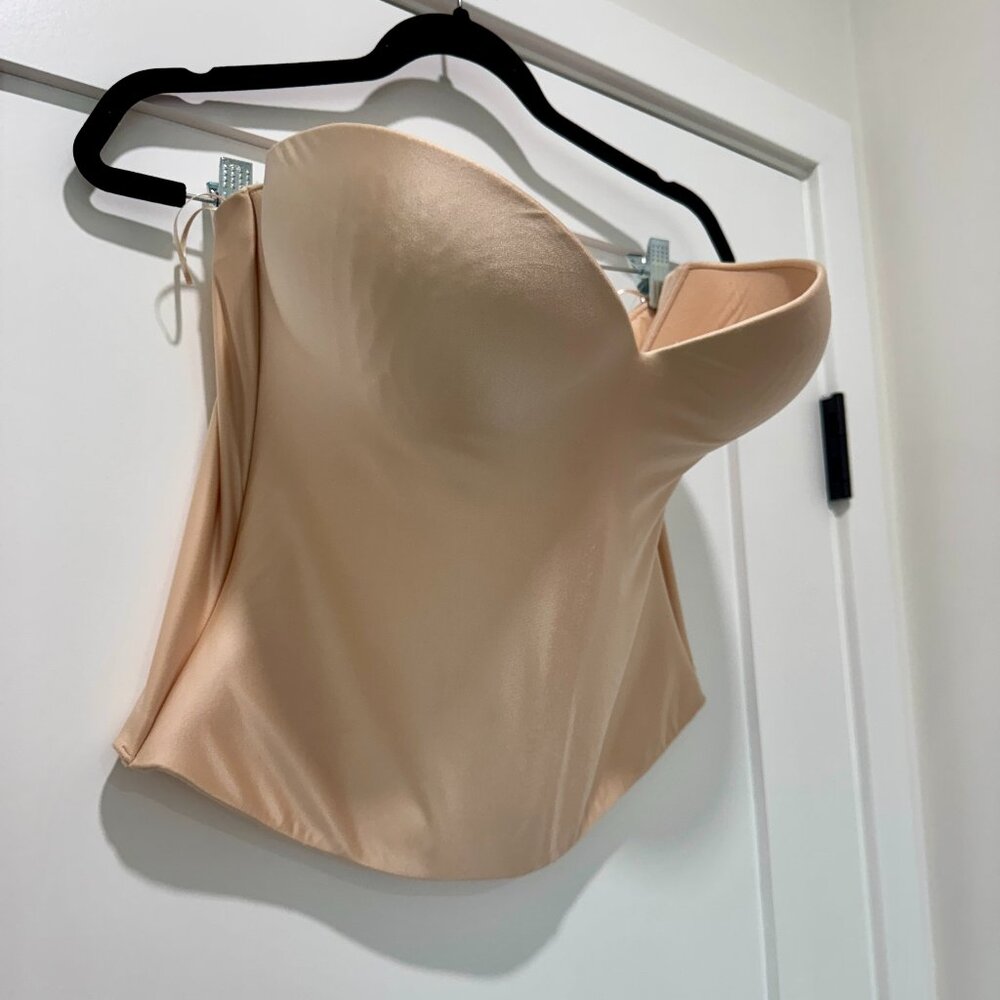 EUC Felina Bustier / Corset in Nude Color -- Size 42DD